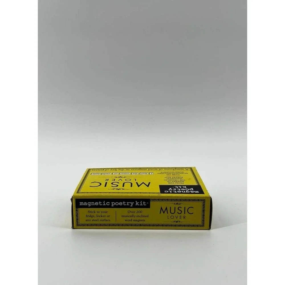 Music Lover Magnetic Poetry‎ Kit Create with magnets words Fun for Musician!